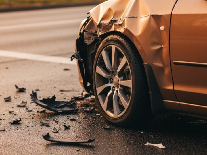 Żubr znów na drodze: kolejna kolizja w powiecie hajnowskim