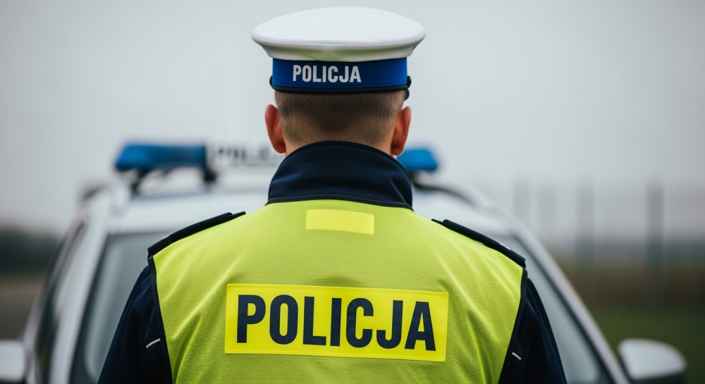 Kierująca BMW złamała przepisy na przejeździe kolejowym, łamiąc rogatki