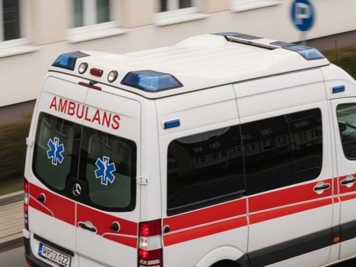 Policjanci ratują 71-latka w trudnej sytuacji zimowej