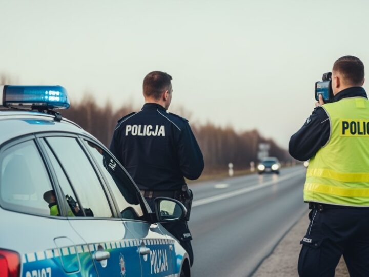 Kobieta z 2,5 promila na stacji paliw, koledzy bronią jej przed policją