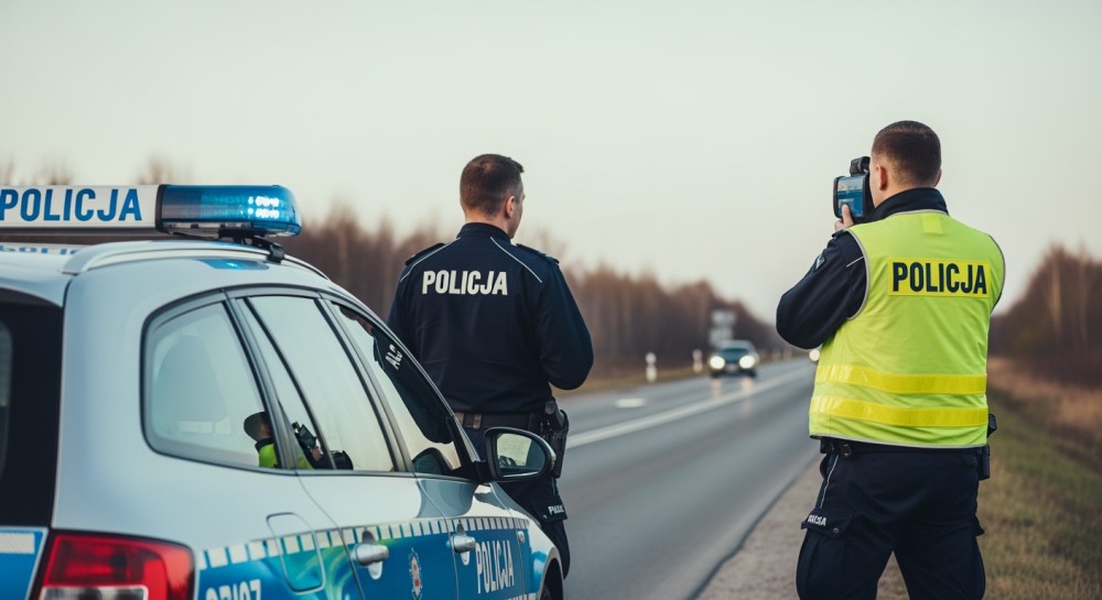 Kobieta z 2,5 promila na stacji paliw, koledzy bronią jej przed policją