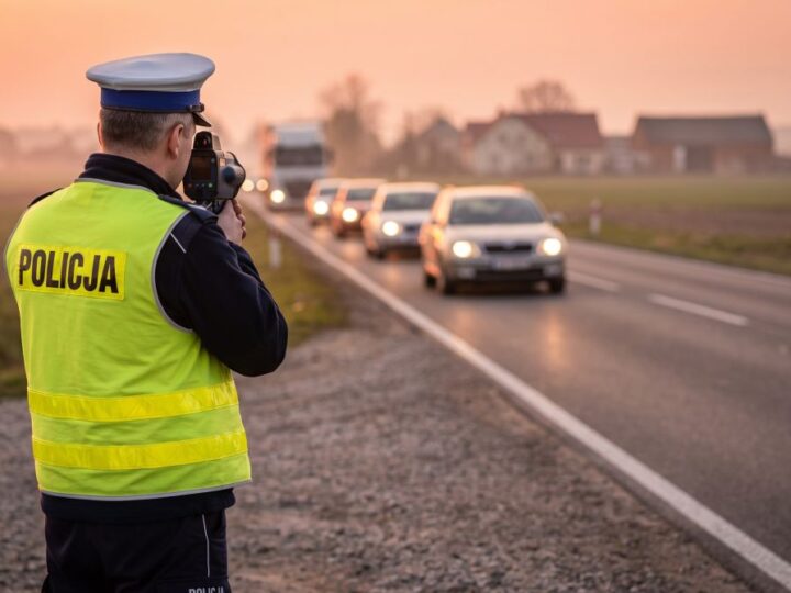 Młody kierowca w BMW stracił prawo jazdy za 142 km/h na drodze wojewódzkiej
